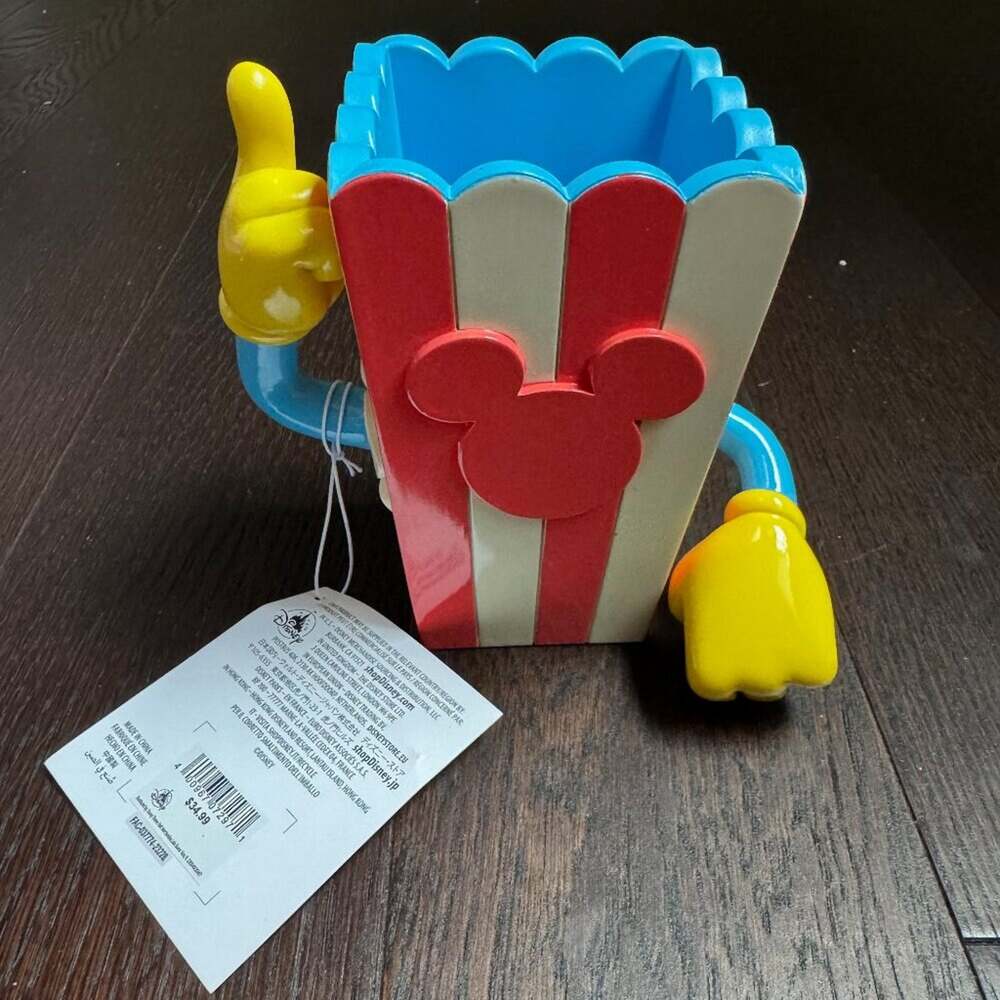 Disney Parks Eats Snacks Collection Mickey Popcorn Planter